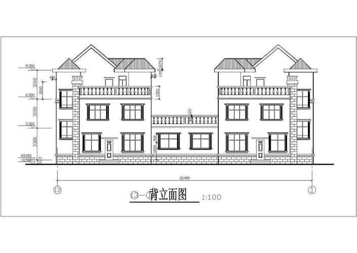 3层农村自建房别墅建筑设计图纸