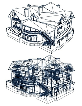 素描建筑物图片_素描建筑物素材_素描建筑物模板免费下载